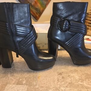Michael Kors Black Heeled Boots